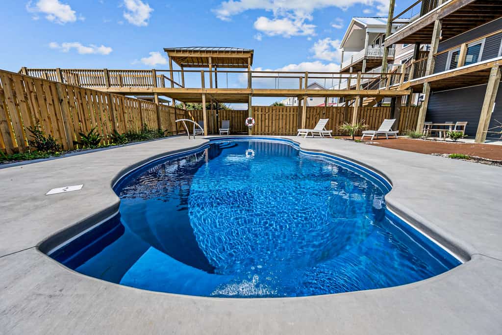 Brand-new oceanfront home with private pool, hot tub & four-story deck