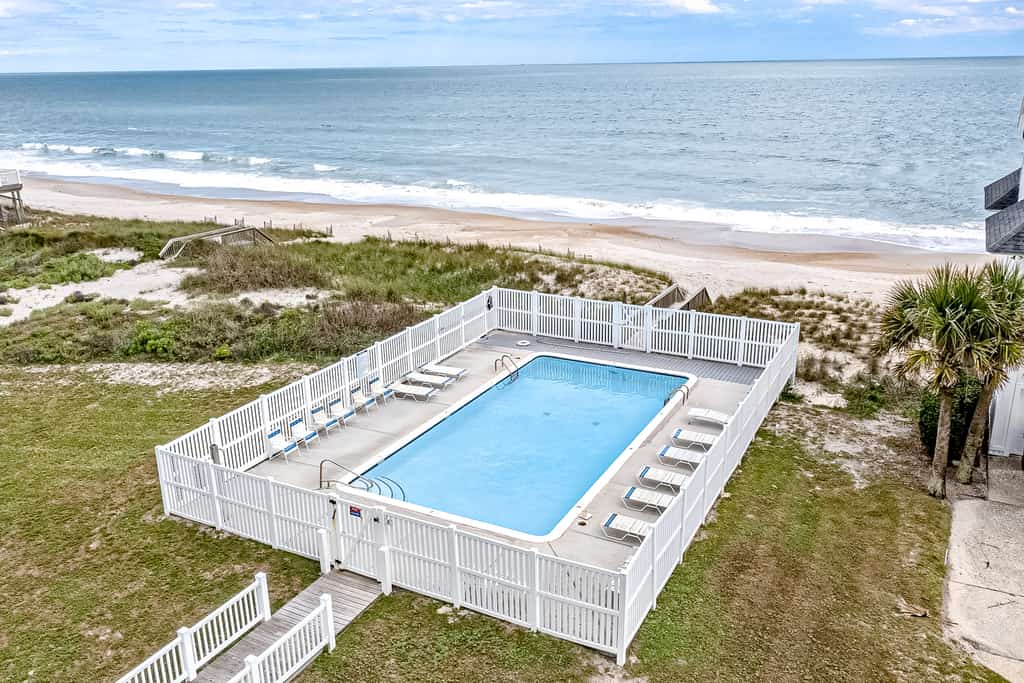 Spacious beachfront beauty with amazing ocean views, decks, & W/D