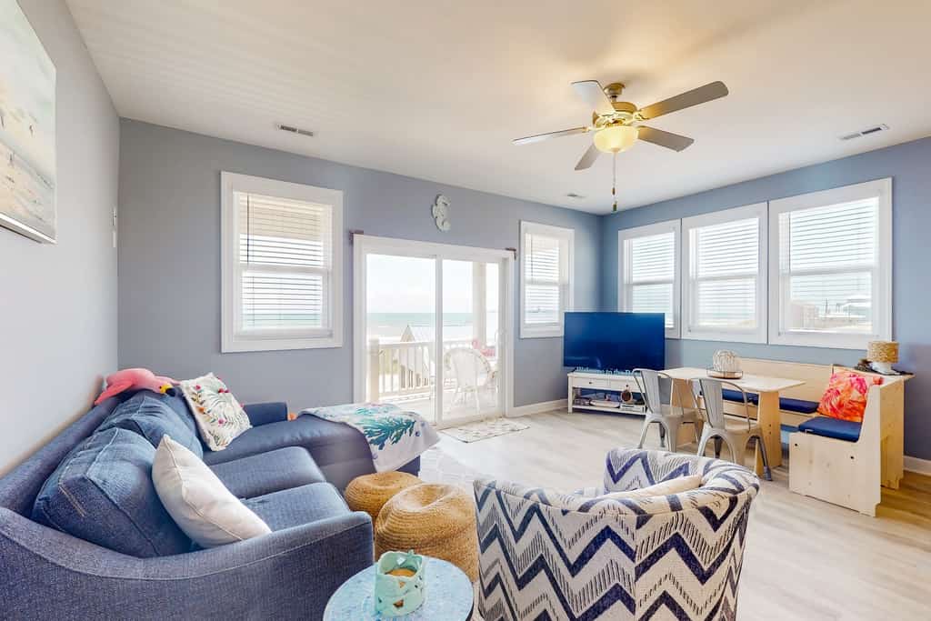 Family Friendly Oceanview home with close proximity to the beach
