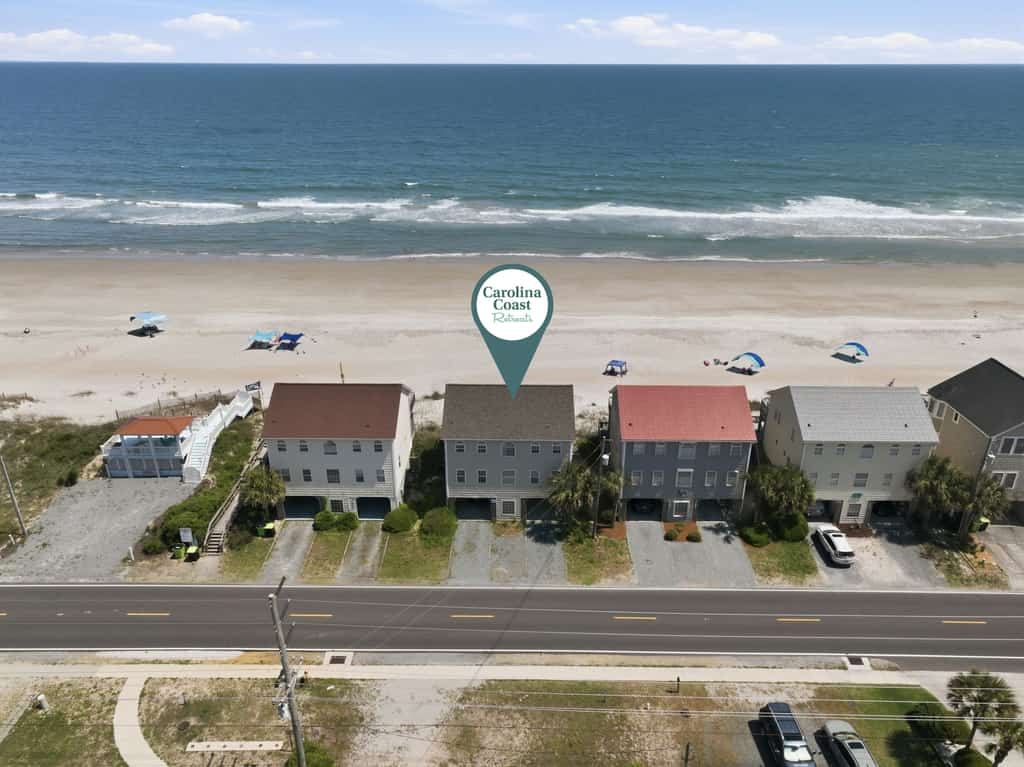 Beachfront home with ocean views, private beach access, elevator, & jetted tub