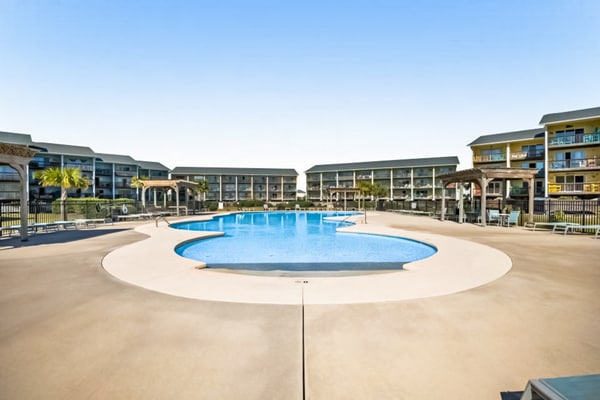 Ocean-view condo with direct beach access, community pool, gazebo and more!