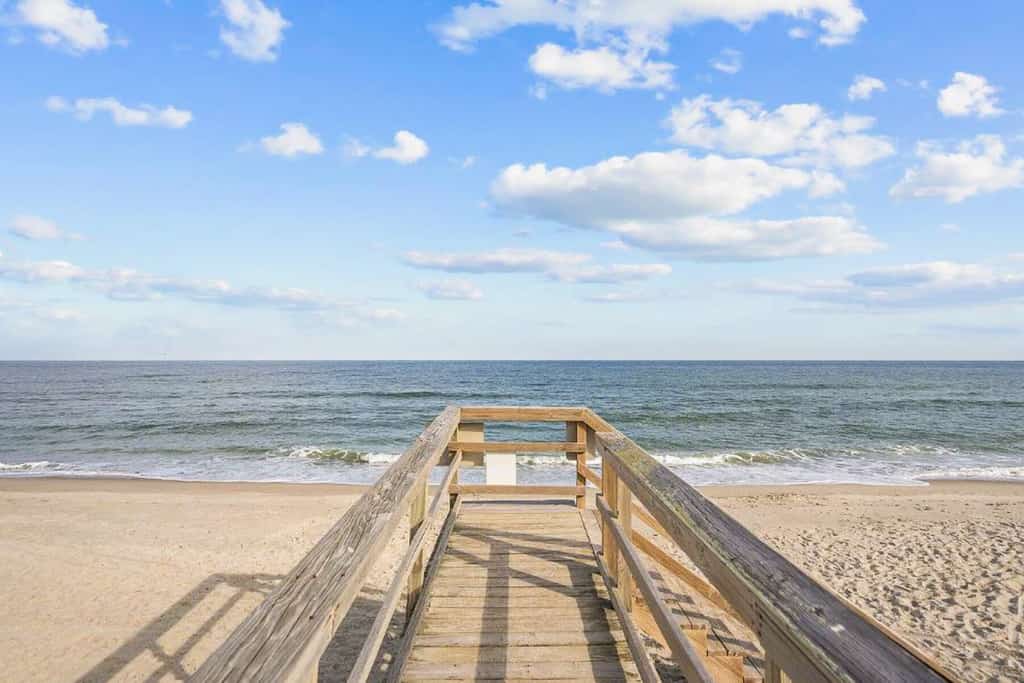 Oceanfront Kure Beach Oasis | Top Floor, All Seasons Pools, Private Sun Deck