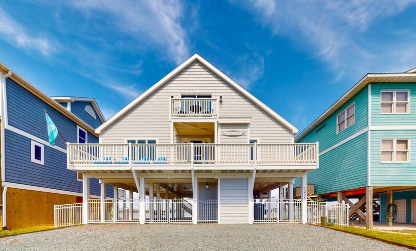 Topsail Beach Waterfront Home with Private Dock & Breathtaking Views!
