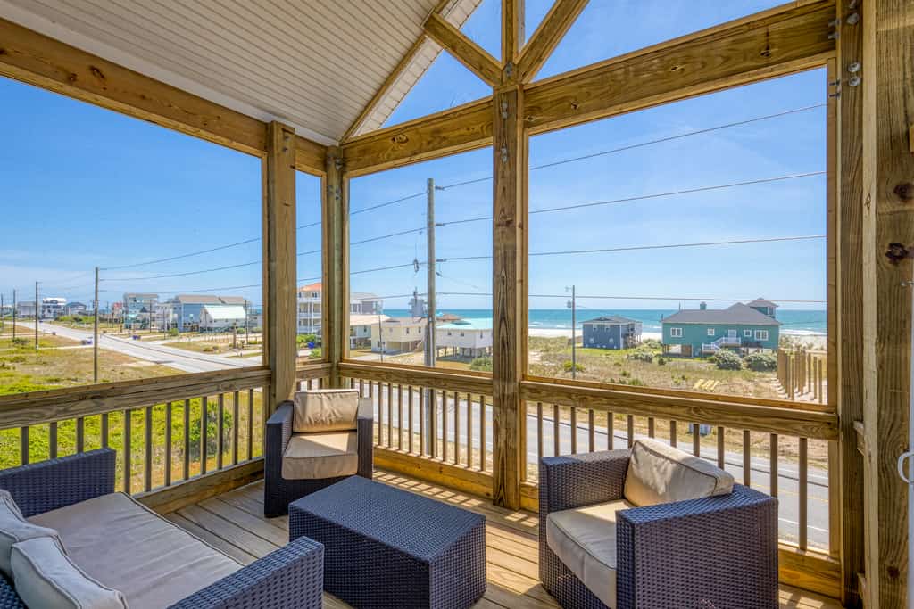 Ocean-view beach home - private hot tub, elevator, cook's kitchen - dog-friendly