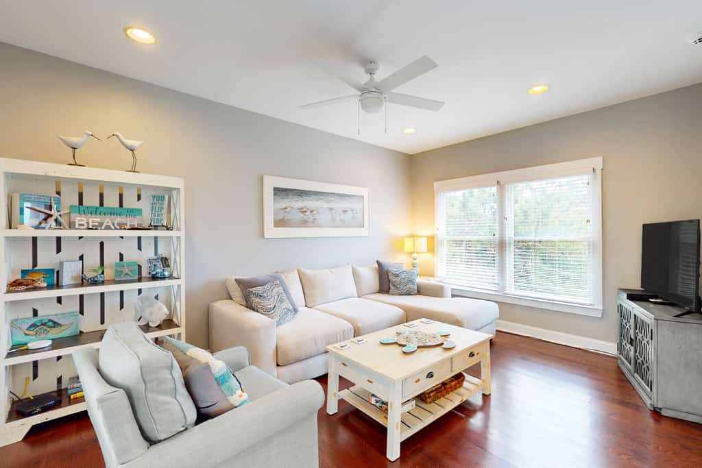 Coastal Retreat with Covered Deck & Access to Community Pool – Walk to Beach