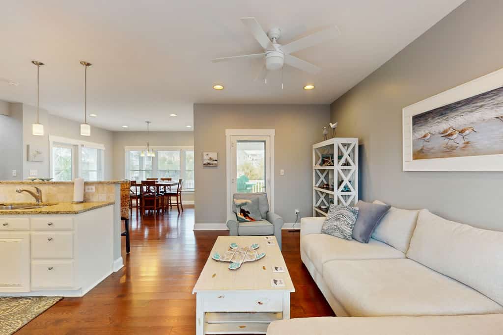 Coastal Retreat with Covered Deck & Access to Community Pool – Walk to Beach