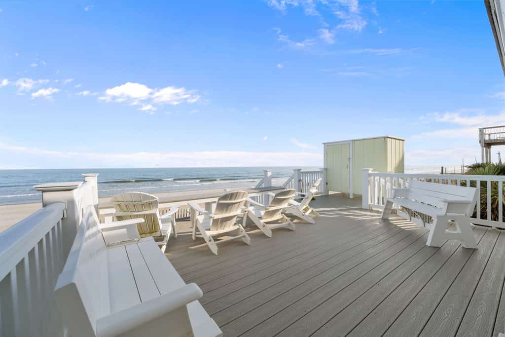 Oceanfront home with private beach access, ocean views & outdoor shower