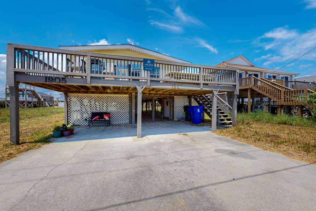 Oceanview home with direct beach access just across the street