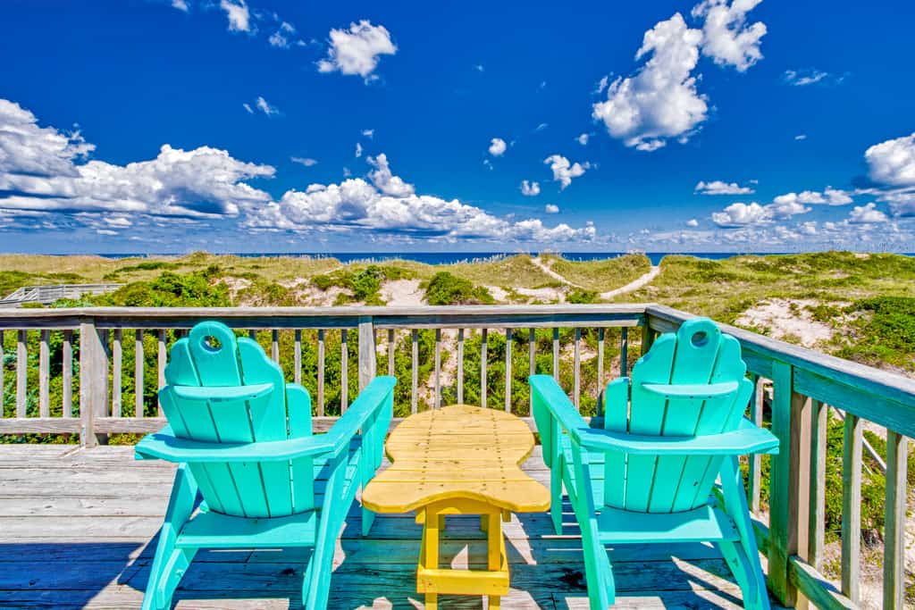 Carolina House 80: Oceanfront, private hot tub & great views