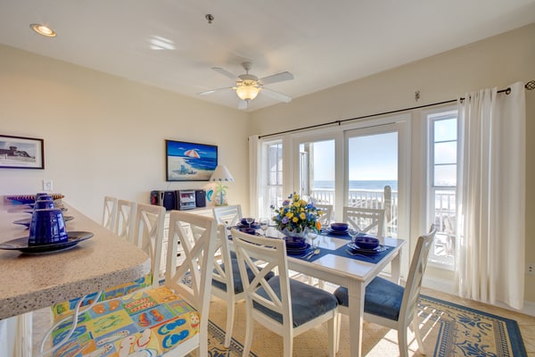 Warm and friendly home in beachfront property- pool, hot tub & central AC