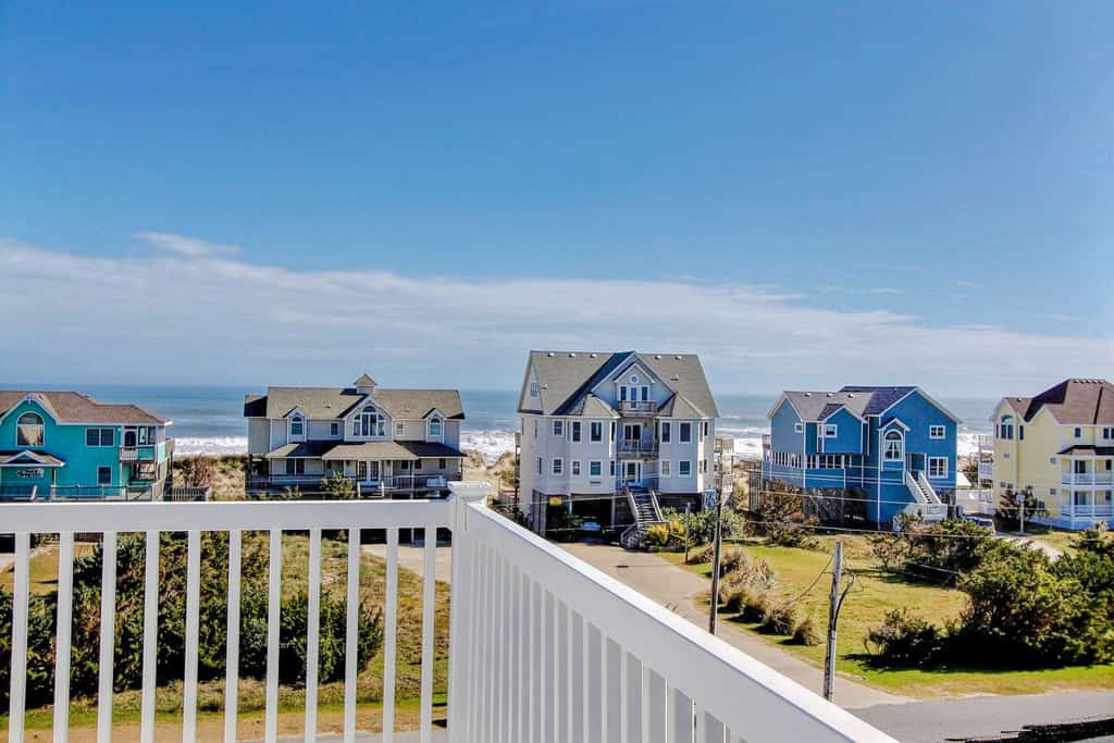 Outer Banks house with private pool, hot tub, W/D & ocean view - dog-friendly