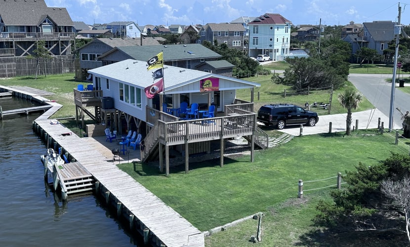 Waterfront, Dog-Friendly Home w/ Sound View, Private Hot Tub, Dock & Shared Pool