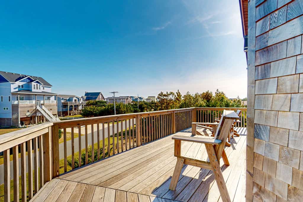 Home across from the beach with grill, pool access, & decks - dog-friendly