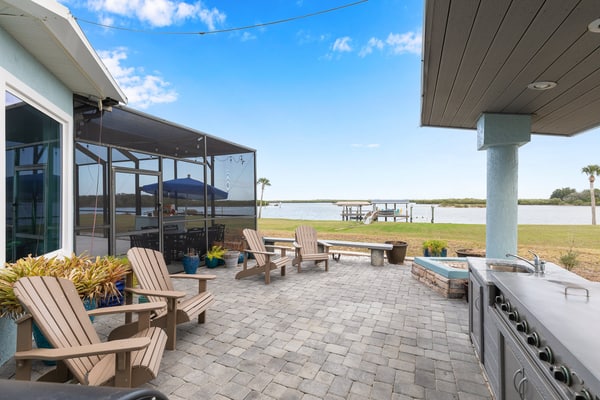 Relaxing Waterfront Estate w/ Private Pool, Dock, & Pet-Friendly Fun