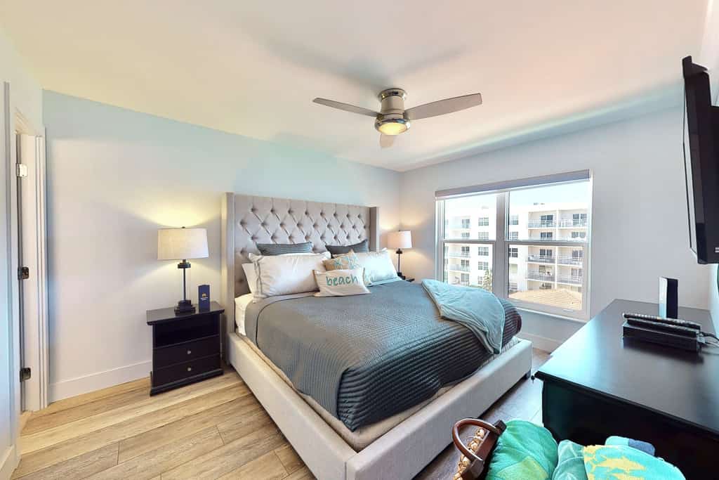 Modern Coastal Condo w/ Balcony, Pool & Easy Walk to the Beach