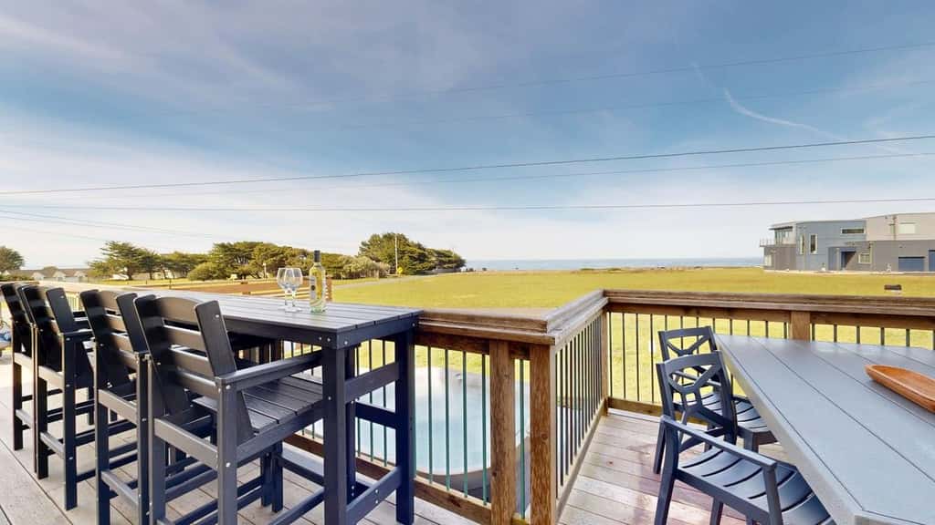 Dog Friendly Oceanfront Home with Hot Tub & Views