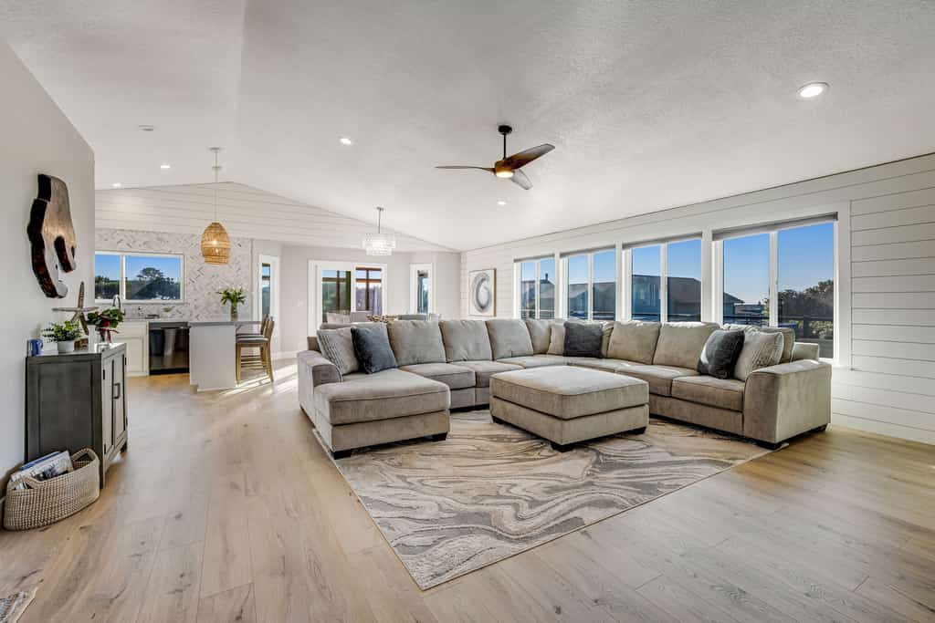 Sand Dollar Shore
Stylish, sleek, and filled with natural light, this inviting retreat offers a warm welcome to Fort Bragg - the charming coastal town known for Glass Beach and the historic Skunk Train. Enjoy breathtaking ocean views and vibrant sunsets from the sunroom, living room, and spacious deck, creating the perfect backdrop for a relaxing coastal getaway. 