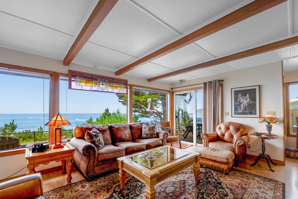 Historic Waterfront Home with Ocean Views Great Location Dogs OK