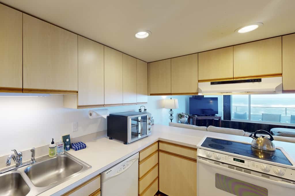 Dog Friendly Waterfront Loft with Seawall and Ocean Views One Block to Harbor