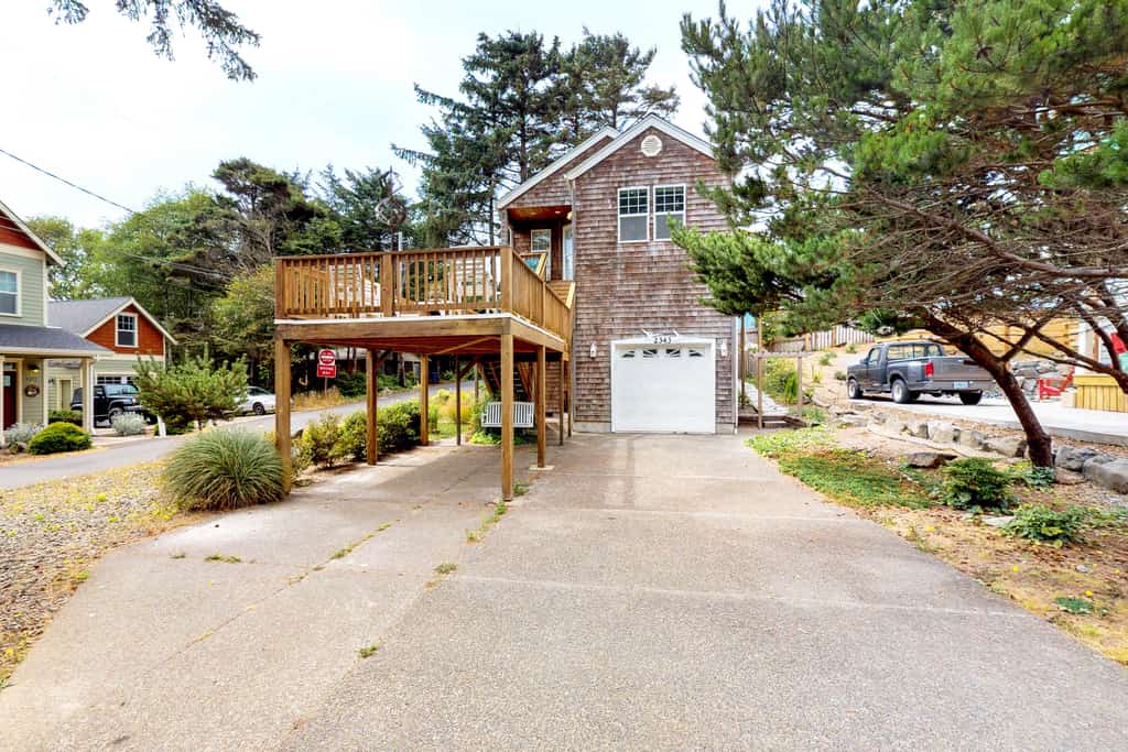 Beach House with a Park