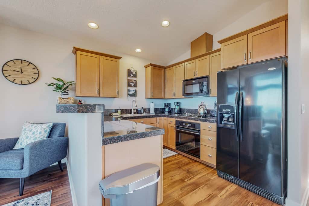 Sweeping ocean view home with fireplace grill and foosball table dog friendly
