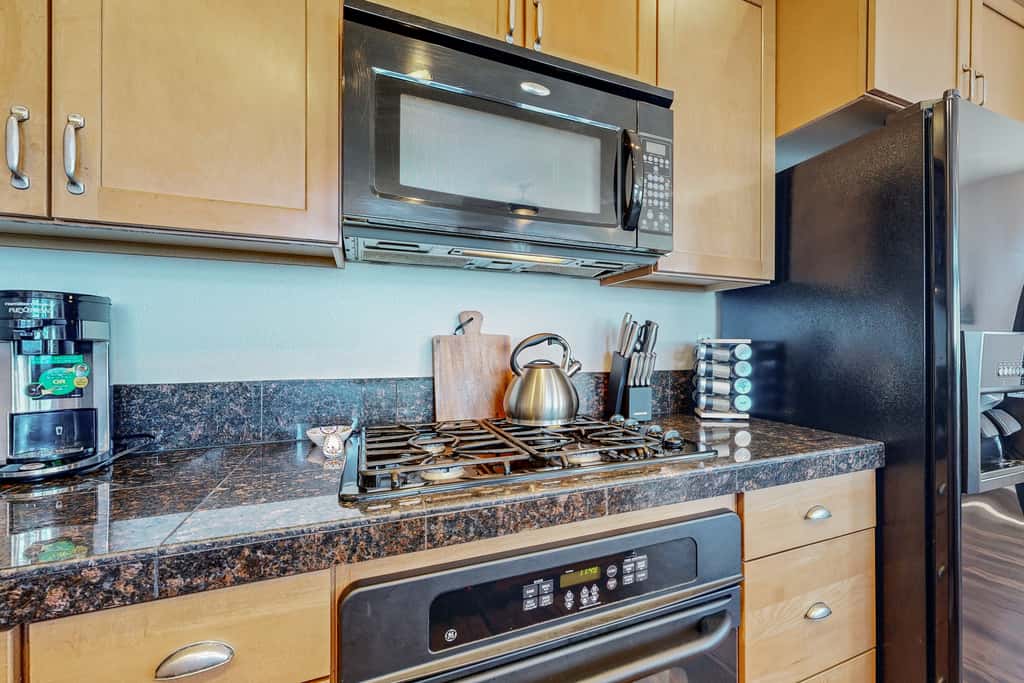 Sweeping ocean view home with fireplace grill and foosball table dog friendly