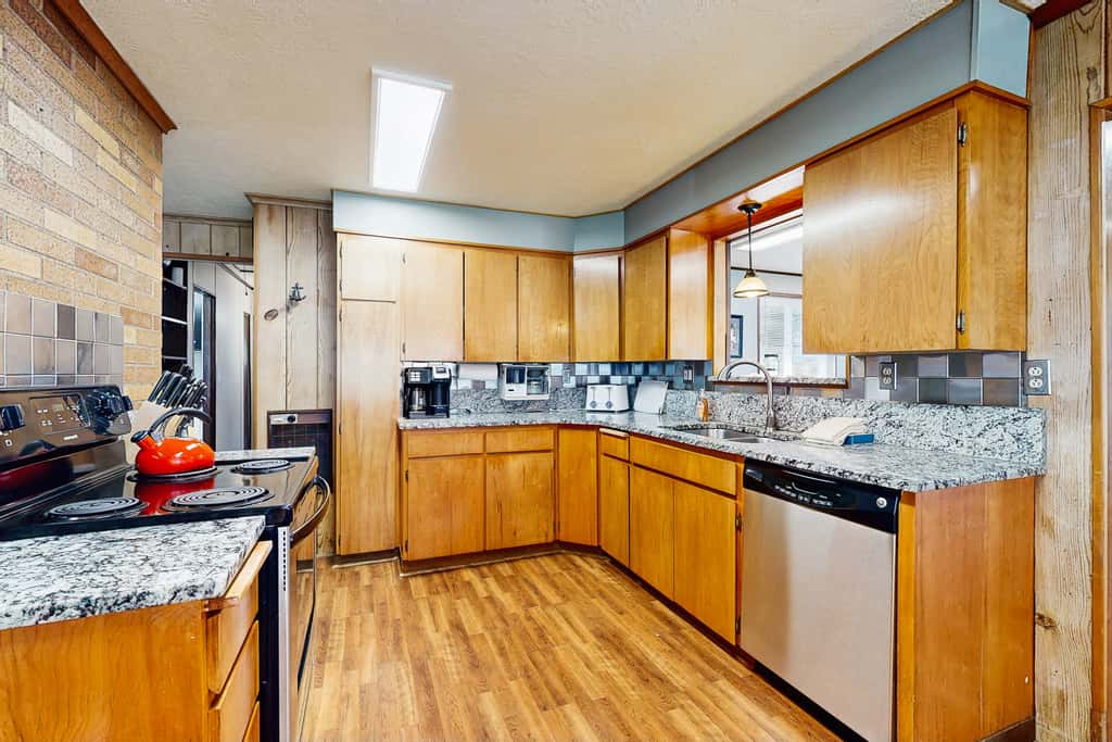 Centrally located home with lake views private pool and spacious deck