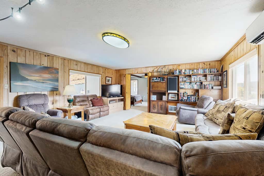 Centrally located home with lake views private pool and spacious deck