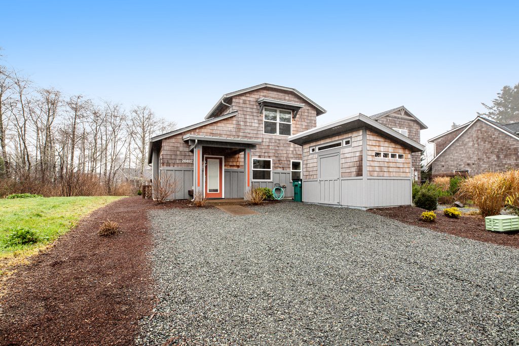 New Family Friendly Home with a Furnished Patio and Tranquil Yard