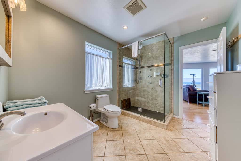 Oceanfront dog friendly beach house with game room and plenty of room