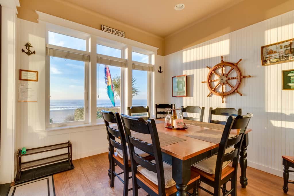 Dog Friendly Waterfront Bungalow Just Steps to the Sand and Waves