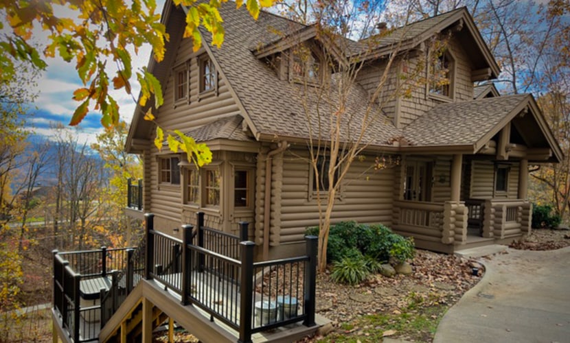Escape to 4 Pines Lodge, a cozy 2-bedroom Gatlinburg cabin with beautiful Smoky Mountain views, two king bedrooms, and room for up to 6 guests! Relax in the private hot tub, cozy up by the wood-burning fireplace, or enjoy your morning coffee on the spacious 40-foot deck. Small dogs are welcome, too! Nestled in Cobbly Nob Resort, enjoy seasonal community pools, pickleball, nearby golf, and easy access to Gatlinburg and the Great Smoky Mountains.