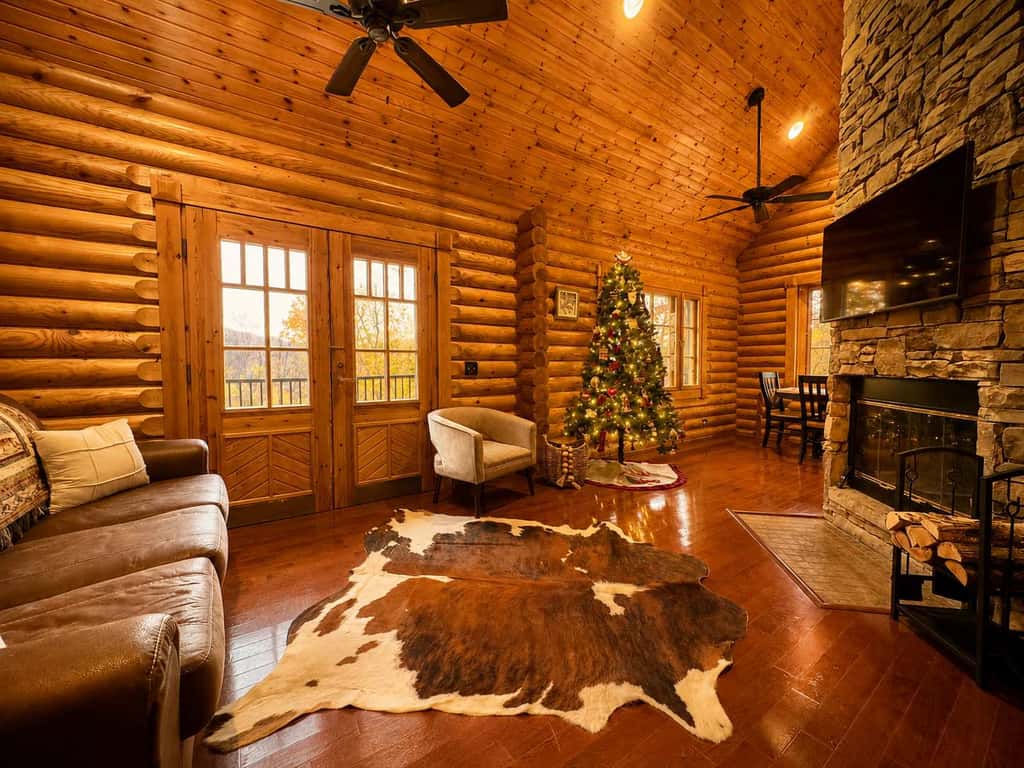 Luxe Cabin, Sleep 6, Hot Tub, Fireplace, Views