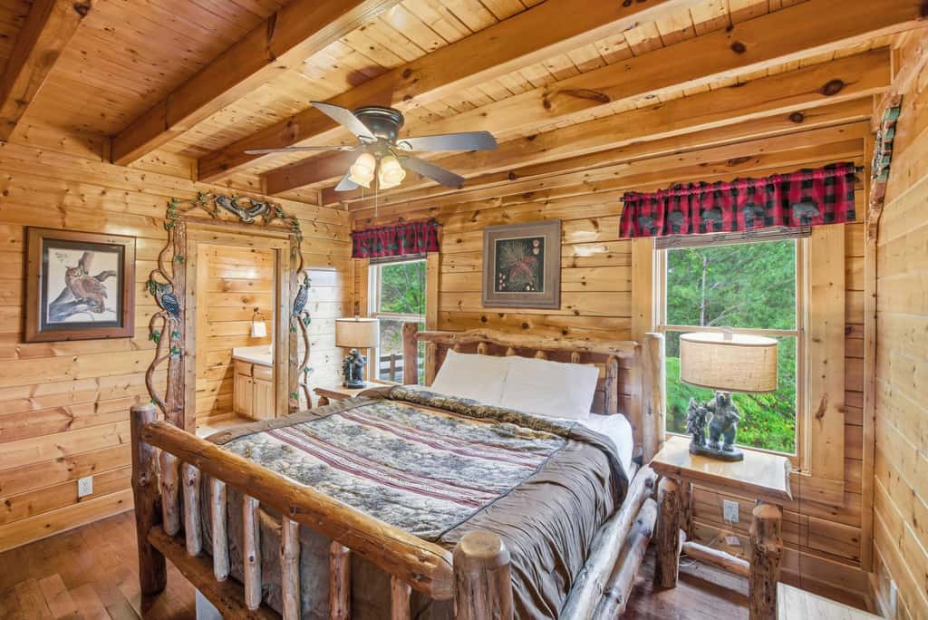 Cabin W Amazing Views・Hot Tub・Shared Sauna - Pool