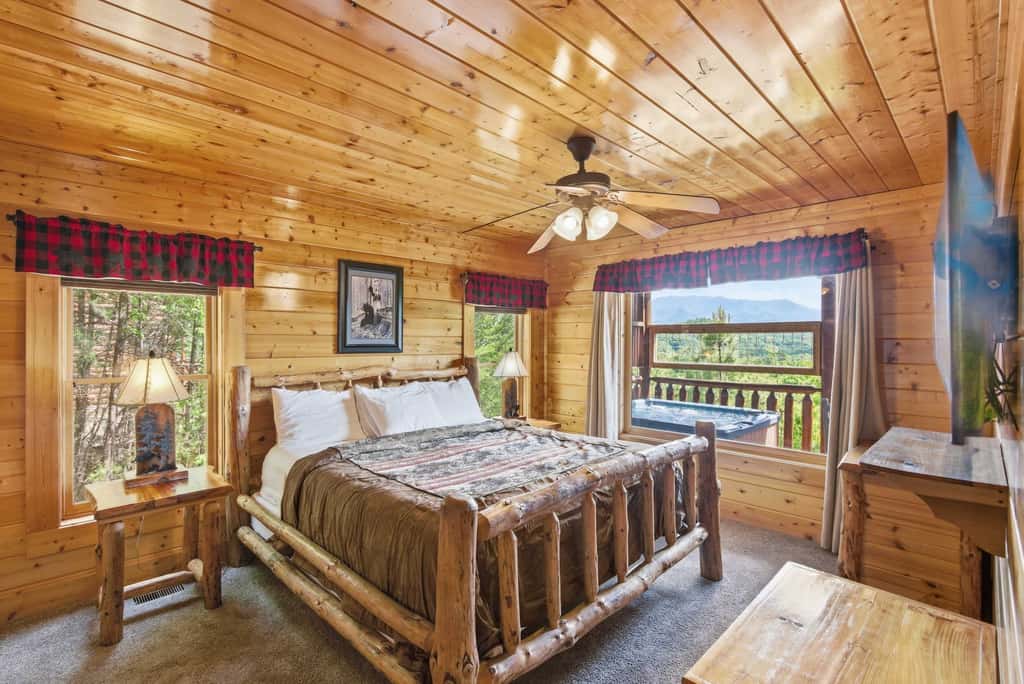 Cabin W Amazing Views・Hot Tub・Shared Sauna - Pool
