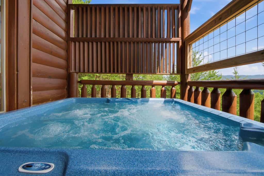 Cabin W Amazing Views・Hot Tub・Shared Sauna - Pool