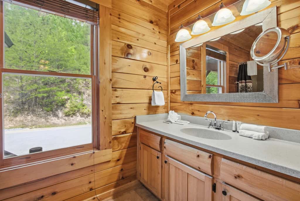 Cabin W Amazing Views・Hot Tub・Shared Sauna - Pool