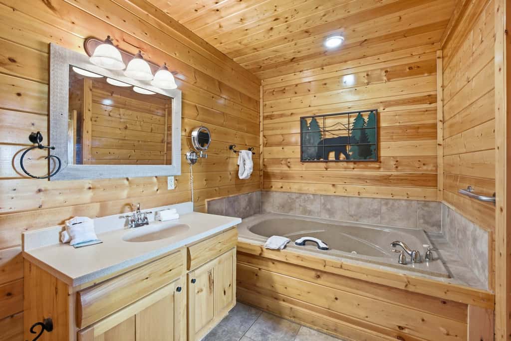 Cabin W Amazing Views・Hot Tub・Shared Sauna - Pool