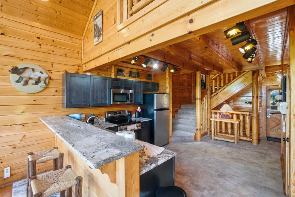 Cabin W Amazing Views・Hot Tub・Shared Sauna - Pool