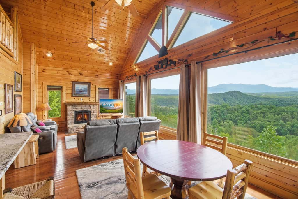 Cabin W Amazing Views・Hot Tub・Shared Sauna - Pool