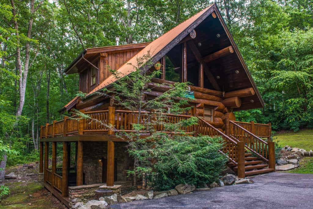 Pet Friendly Near Dollywood Cabin・Hot tub・Views