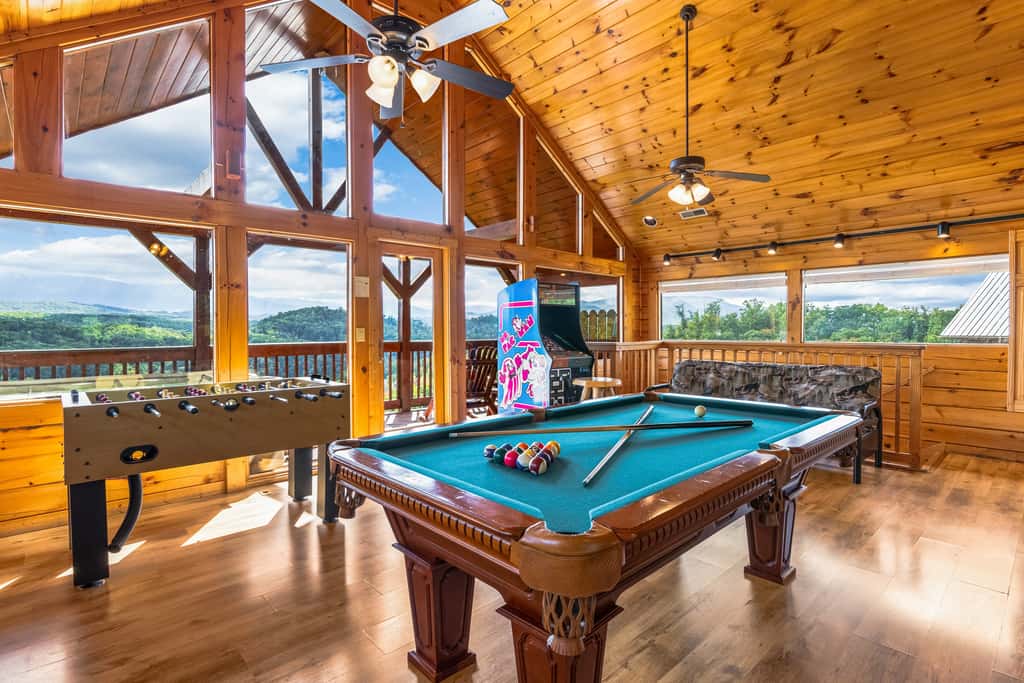 Panoramic Mtn View Getaway・Hot tub・Game Loft・Grill