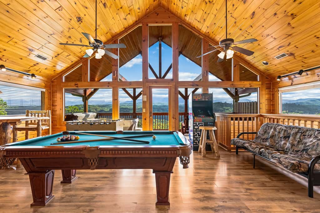 Panoramic Mtn View Getaway・Hot tub・Game Loft・Grill