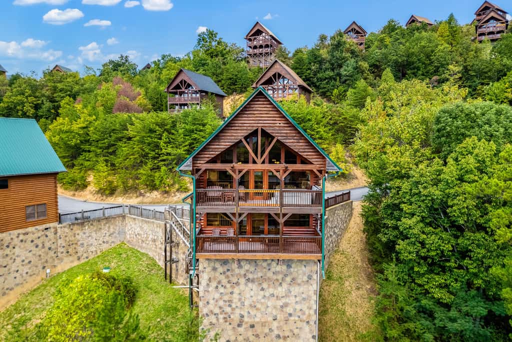 Panoramic Mtn View Getaway・Hot tub・Game Loft・Grill
