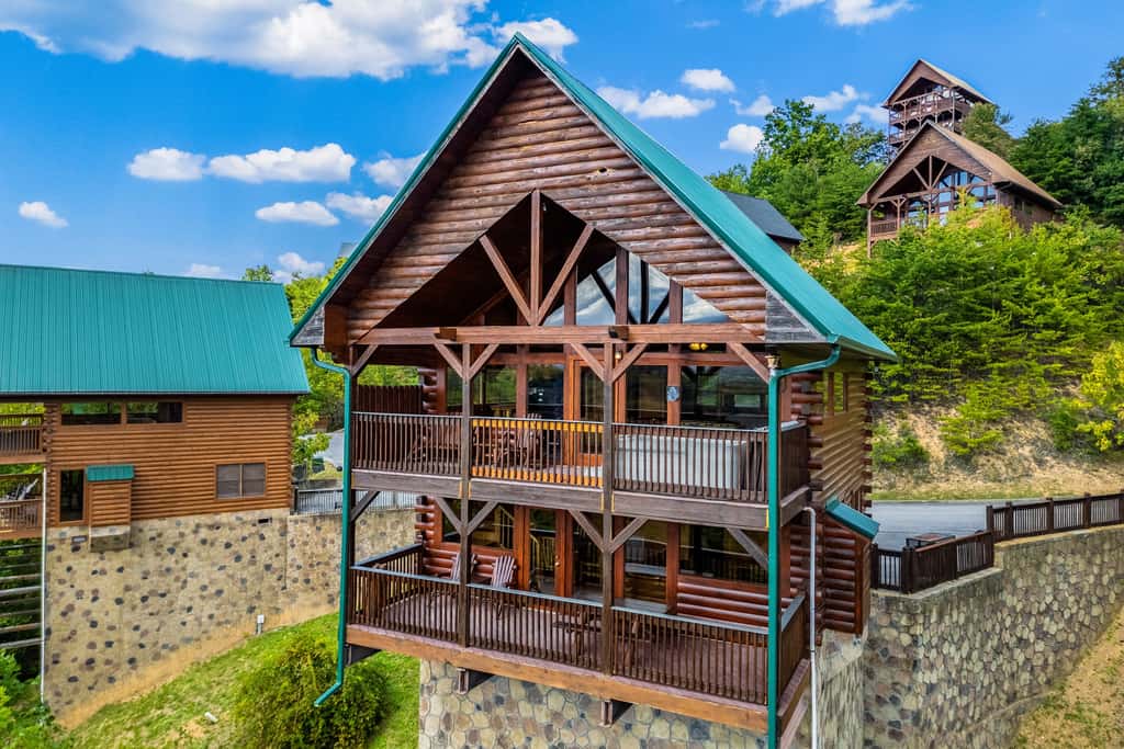 Panoramic Mtn View Getaway・Hot tub・Game Loft・Grill