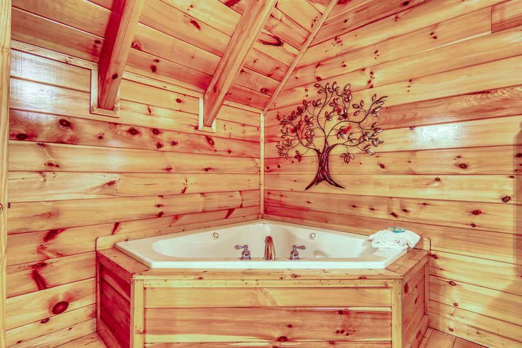 Hilltop Cabin, Sleeps 6, Hot Tub, Games, Views, Pool