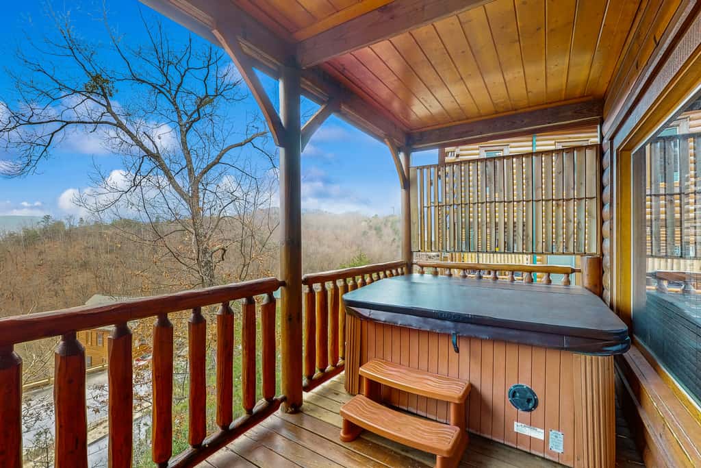 Lovely Cabin, Sleep 6・Hot Tub・Mtn View・Pool Access