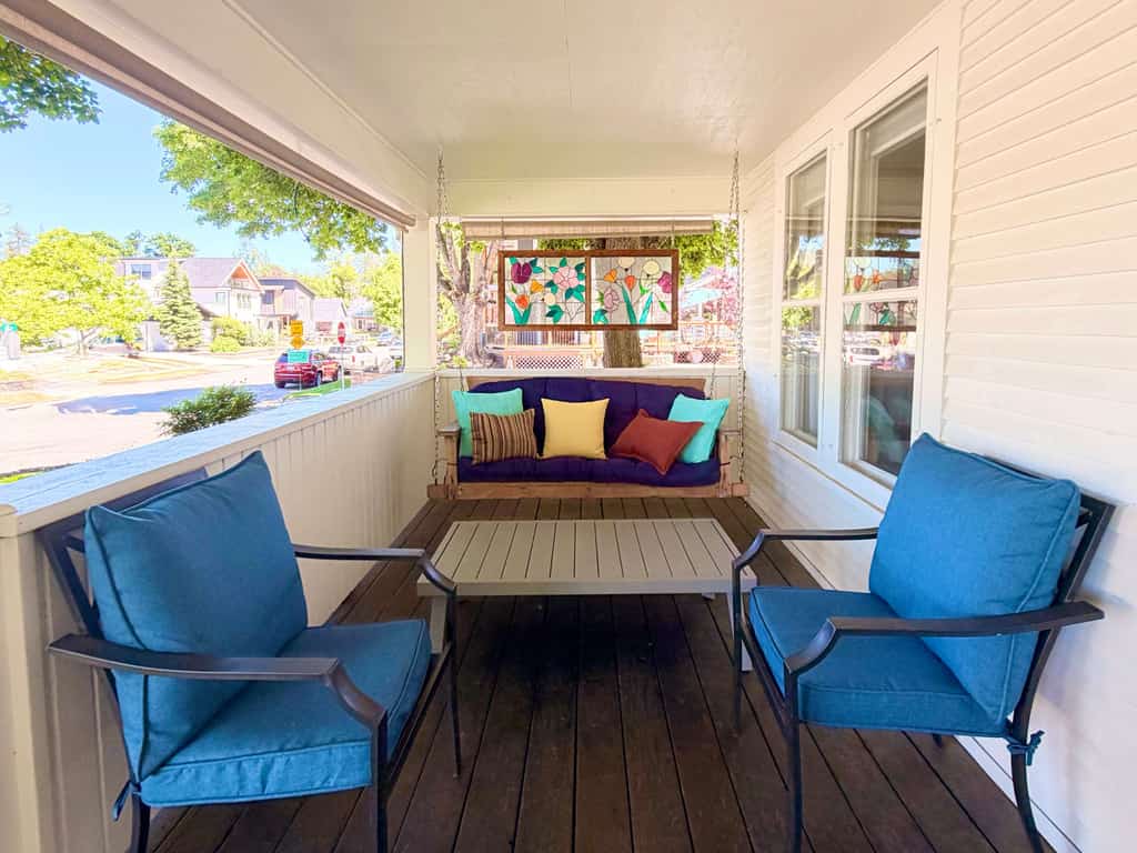 Wake up in the heart of Coeur d'Alene's most walkable neighborhood—a thoughtfully restored 1920s home where 5 bedrooms, 3 bathrooms, and genuine gathering spaces make it the perfect retreat for families and friend groups. Walk to restaurants, downtown shops, McEuen Park's splash pad and playgrounds, and the City Beach boardwalk. With a real kitchen designed for cooking, free parking, and outdoor spaces perfect for evening gatherings, everything your group needs is here or steps away.