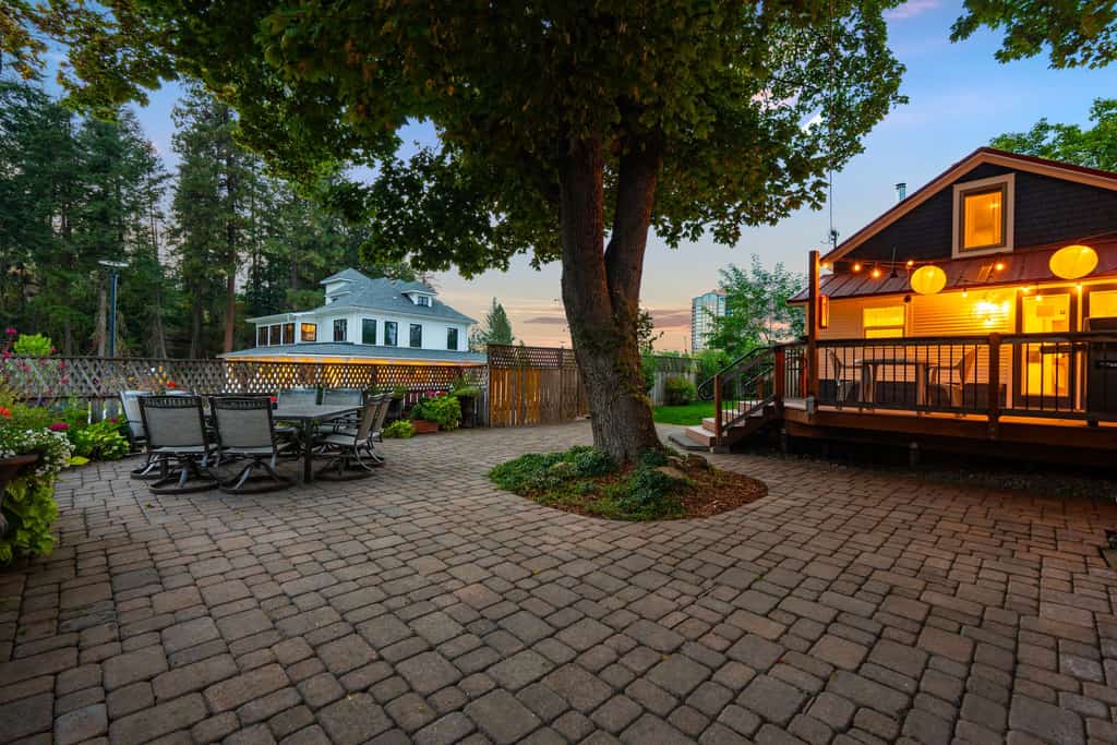 Step into timeless Coeur d’Alene charm in this restored 1920s home with 5 bedrooms and 3 baths. Relax on the front porch, gather around the fire table, or enjoy meals on the deck with a gas grill. Located across from McEuen Park and steps from Tubbs Hill, you’re just a short walk from downtown dining, shops, the waterfront, and local attractions. With a full kitchen and easy parking, this inviting home is perfect for making memories together.