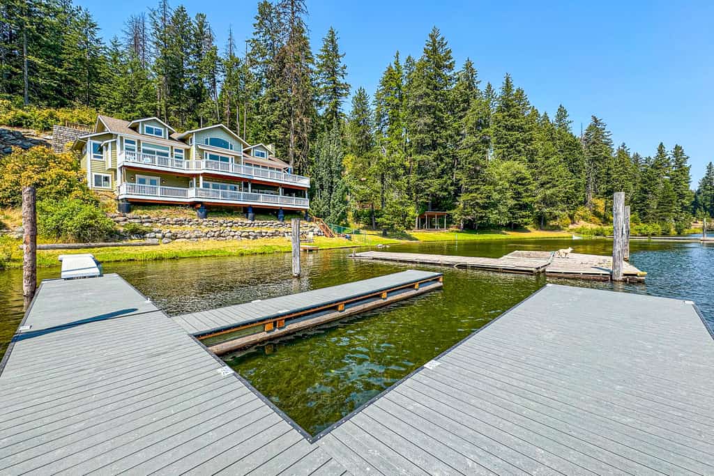 Wake up to breathtaking lake views and step outside to your private deck for a peaceful morning by the water. This stunning 4-bedroom lakefront getaway is made for relaxing, reconnecting, and making unforgettable memories. Enjoy coffee with a view, unwind in the fresh Idaho air, gather with family and friends, or simply soak up the beauty of the lake. With its serene setting, waterfront location, and cozy retreat feel, this is your perfect escape from the everyday.